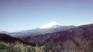 神奈川県 山北町 ハイキング 犬越峠と冨士