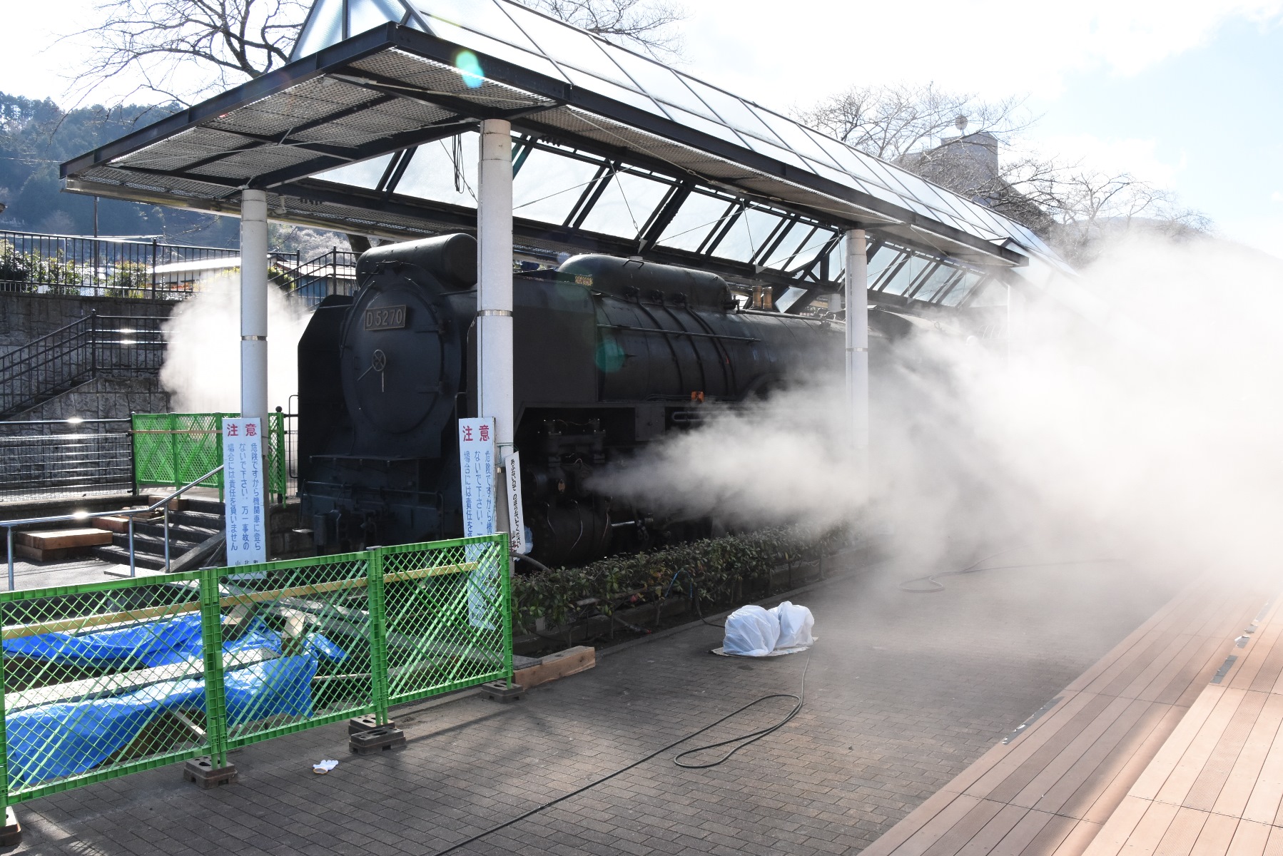 空気弁吹き出し