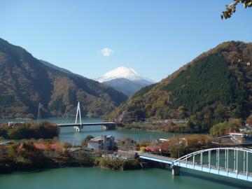 展望台からの富士山