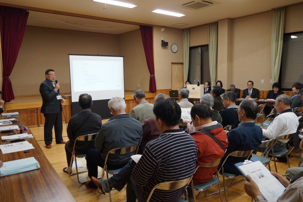 議会報告会の写真